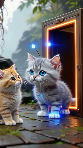 Alien Cat Lands on Earth! 👽🐱 | You Won’t Believe What Happens Next! #short #aliens #cat #cute