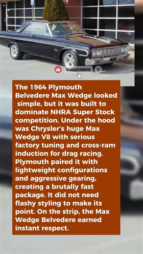 This Plain Mopar Hid a Massive Wedge Engine