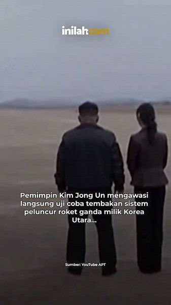Pemimpin Kim Jong Un mengawasi uji coba sistem peluncur roket ganda milik Korea Utara bersama putrinya, Kim Ju Ae. Media pemerintah menyebut uji coba itu untuk menguji kesiapan militer dan memperkuat pertahanan negara, sekaligus sebagai respons terhadap latihan militer gabungan Amerika Serikat dan Korea Selatan. - Selengkapnya kunjungi website dengan klik link di bio atau download aplikasi di AppStore dan Google Play Store. #inilahNews #KimJongUn #Inilahcom #TitikTengah #TitikCerah