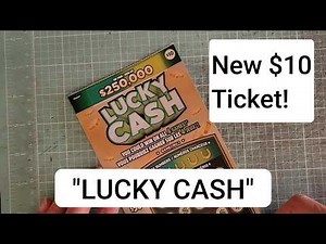 V11 2026 Scratching | New Ticket! The "LUCKY CASH" _ Wayne Lam TV