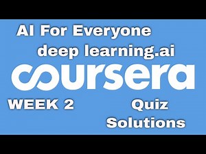 Coursera: AI For Everyone Week 2 Quiz Answers | deeplearning.ai AI for Everyone Assignments Quiz