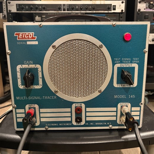 EICO 145 Signal Tracer - Amp Head NAM Profiles by @outmodedelectronics · TONE3000