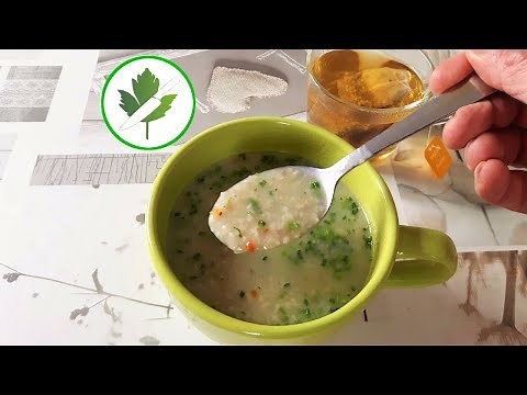 Haferschleimsuppe - Die Gesundheitssuppe