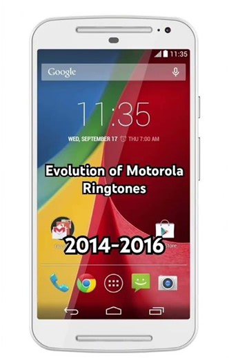 Evolution of Motorola Ringtones (2004-2026)
