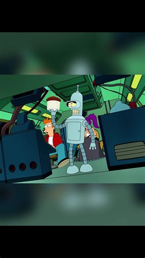 Bender is delivering a cake today.
