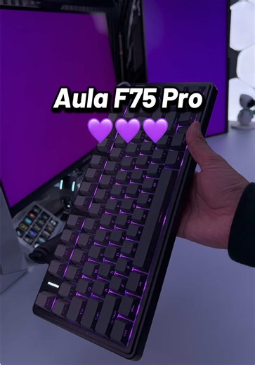 Aula F75 Pro: The Ultimate Wireless Mechanical Keyboard 💜