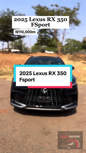 2025 Lexus RX350 FSport for Sale in Abuja