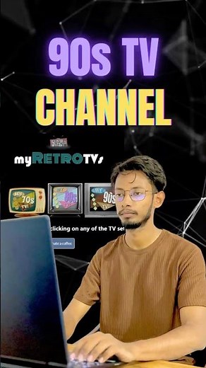 Relive the 90s! 📺 This Website Lets You Watch Old TV Channels | my90stv.com #shorts