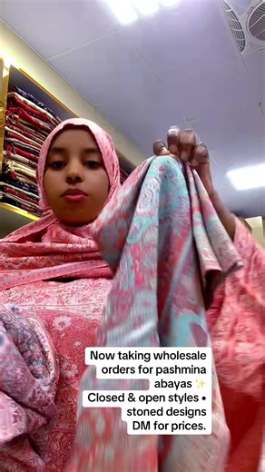 Wholesale Pashmina Abayas Now Available for Order