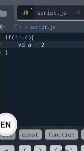javascript gives me error