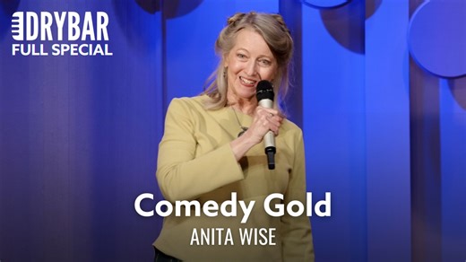 148K views · 1.7K reactions | In Memory of Anita Wise (1950-2025)  Relax, have some fun, and enjoy this unforgettable full special. ✨ Thank you Anita for lighting up the Dry Bar stage and bringing us so many laughs! (Pass it on and share this with someone who could use a laugh today. 﫶 ) | Dry Bar Comedy | Facebook