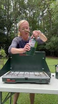 How To Set Up a Coleman Propane Stove! @TheJonesteadVA , #offgridcooking, #propanestove, #prepare