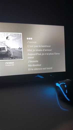 Christophe Maé-j’ai laissé #foryou #lyrics_songs #spotify #javoue #christophemae