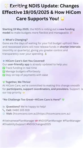 #Ndischanges2025#ndisplanmanager #HiComCare #planmanagers
