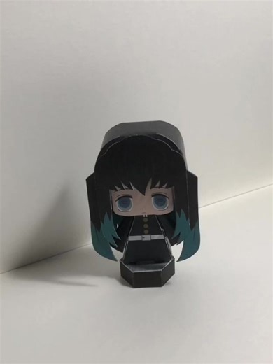 Muichiro Paper Craft: How to Make a Muichiro Figure from Kimetsu no Yaiba