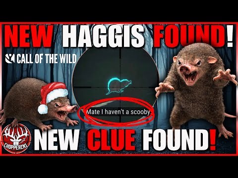 A NEW Wild Haggis FOUND!… And REVEALED a HUGE Clue!!! The Hunter: Call of the Wild #cotw
