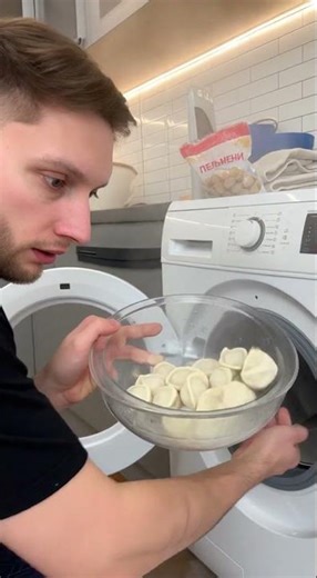 The washing machine is smart