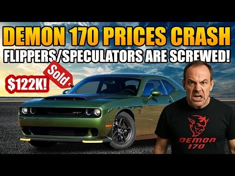 DODGE DEMON 170 SPECULATORS FINALLY REALIZING THEY GOT RIPPED OFF BADLY AND WERE SCREWED BY DEALERS!
