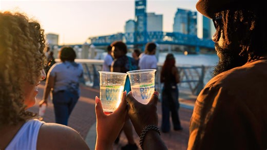 Here's what to know about Jacksonville's new Riverwalk open container program