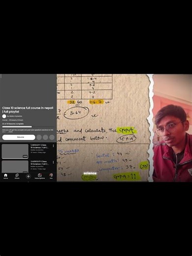 full playlist with past year question solutions of science class 10