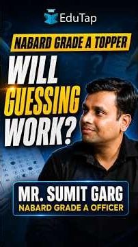 NABARD Grade A Topper Reveals Mains Strategy | Solve Statement MCQs with Background Logic