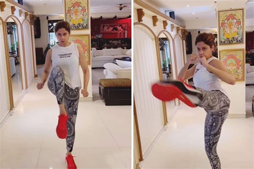 Shamita Shetty Serves Some Monday Motivation With Workout Video - WATCH