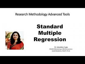 Regression Standard Multiple In SPSS