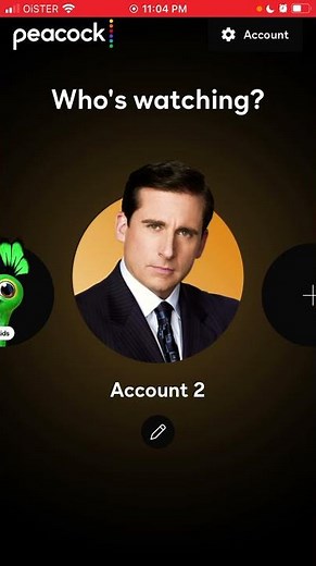 How to delete profile in Peacock app?