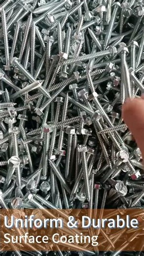 👓 Come and see Lituo's hex head self drilling screw manufacturing process!