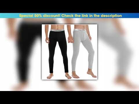 Deal 2022 new Men Thermal Underwear Men's Legging Tight Winter Warm Long John Underpant Thermo Unde