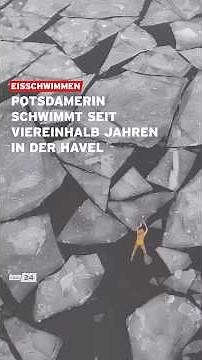 Potsdamerin schwimmt seit viereinhalb in der Havel #shorts