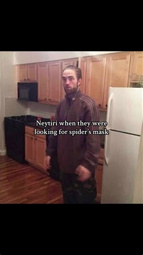 Ik she hid the mask #avatar #neytiri #funny #fyp | spider avatar