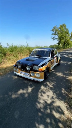Renault 5 Maxi Turbo from Morocco 🇲🇦🔥 A rally legend!