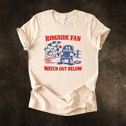 Retro Pro Wrestling Fan Graphic Tee | Funny Wrestling Shirt - Etsy