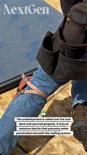 Roof Underlayment Installation Process | Waterproof Roofing System