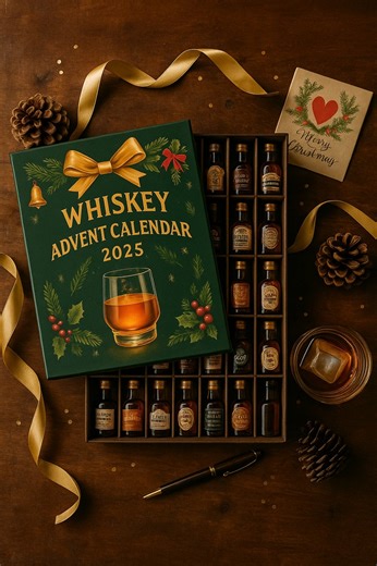 🥃✨ 24 DAYS OF WHISKEY MAGIC! ✨🥃 Get your hands on the 2025 Whiskey Advent Calendar — one surprise pour every day till Christmas! 🎄 ✅ Ideal gift for whiskey lovers ✅ Curated flavors, premium selection 🌎 Worldwide Shipping ✈ ⚠️ Limited stock — don’t miss out! | Merry Box
