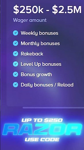 Stake Promo Code "RAZOR" | 3 Steps to Claim Your Welcome Bonus