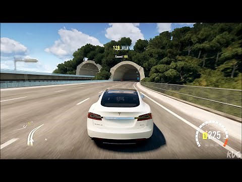 Forza Horizon 2 - Tesla Model S 2014 - Open World Free Roam Gameplay (HD) [1080p30FPS]