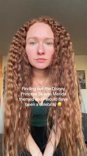 I can’t believe they themed a whole race around me and left me in Buffalo, NY. #rundisney #disneyprincess #disneyworld #merida #brave