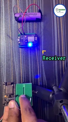 Wireless LED Control using 2 NodeMCU ESP8266 Boards!