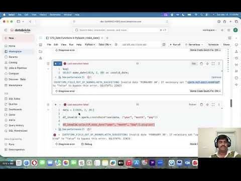 270. Date Functions in PySpark | make_date() | #pyspark PART 270
