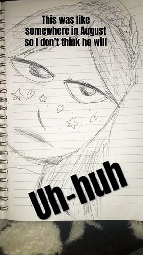 I like his Minecraft avatar, but I don’t think he will actually comment