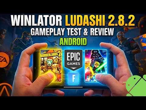 Winlator Ludashi 2.8.2 Android | Settings/ Test/ Review | best windows emulator