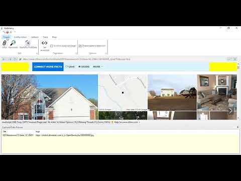 Extracting property images from Zillow for a list of Property Addresses