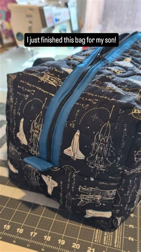 24 reactions | I literally just finished this Holland Duffle bag and...