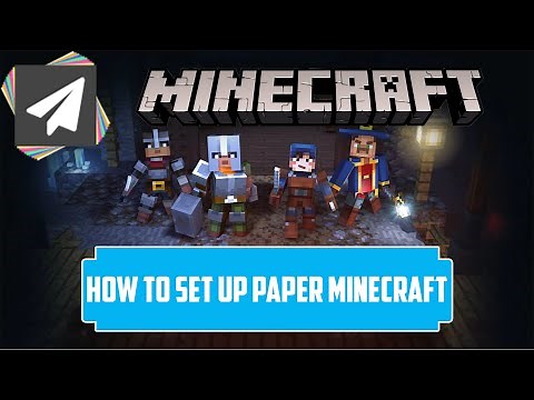 How to set up a Paper Minecraft server Minecraft 1.16.4+ | How to install Minecraft Plugins 1.16