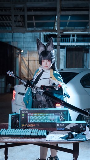 27K views · 1.3K reactions | Level up your desk. Level up your game. ️ Razer x Zenless Zone Zero collab is here ! Inspired by Miyabi, Stylish and collectible — designed to conquer the chaos.  Featured in this setup: • Razer BlackWidow V4 X • Razer Cobra • Razer Gigantus V2 – Medium #RazerZZZ #Razer #zenlesszonezero #miyabi | Anong - 아농눈 | Facebook