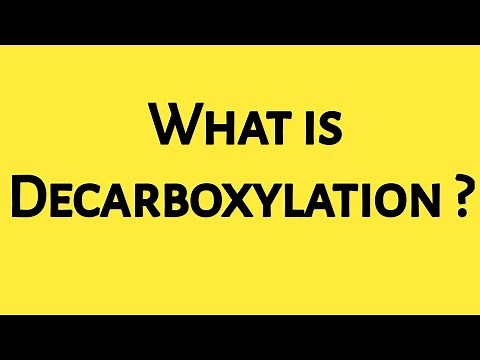 Decarboxylation : Definition ||Decarboxylase & PLP , Important compounds formed from decarboxylation
