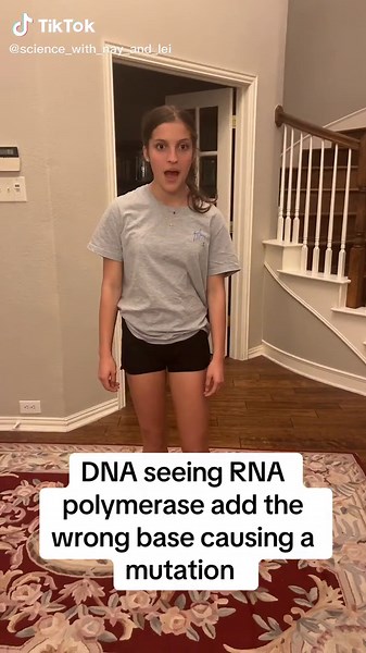 A mutation in the mRNA strand happens during transcription when the RNA polymerase adds the incorrect complementary base to the template DNA strand. This can affect the protein that the mRNA codes for by altering the sequence of nitrogenous bases.🧬🧬#viral #fyp#fyppppppppppppppppppppppp #cool#biology#apbio#teacher#tutor#rna#polymerase#🧬
