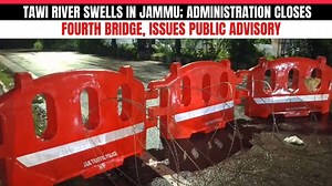 Tawi River Swells in Jammu; Administration Closes Fourth Bridge, Issues Public Advisory | Gulistan News Channel